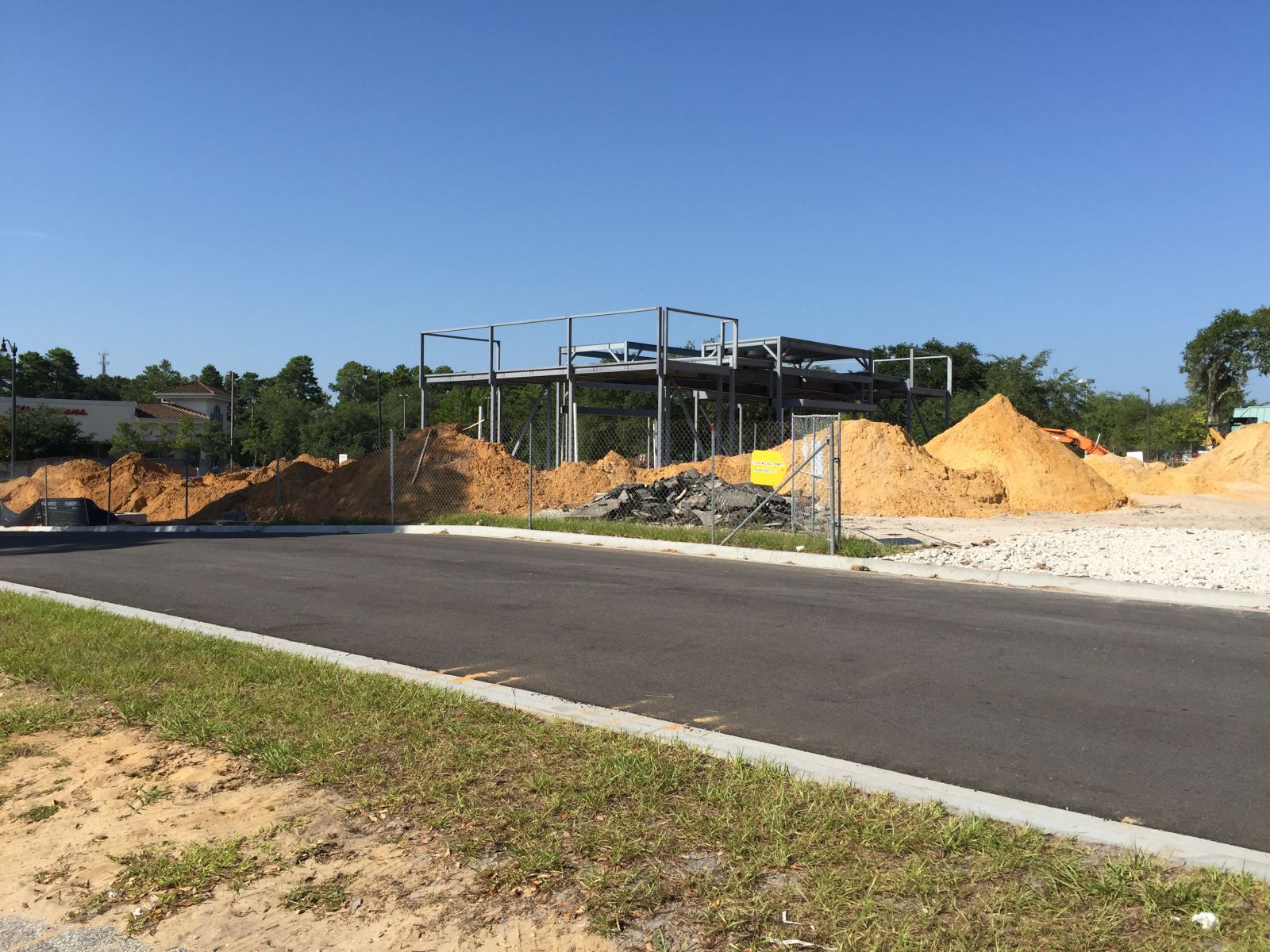 Chase Bank construction site - Island Walk in Palm Coast, FL